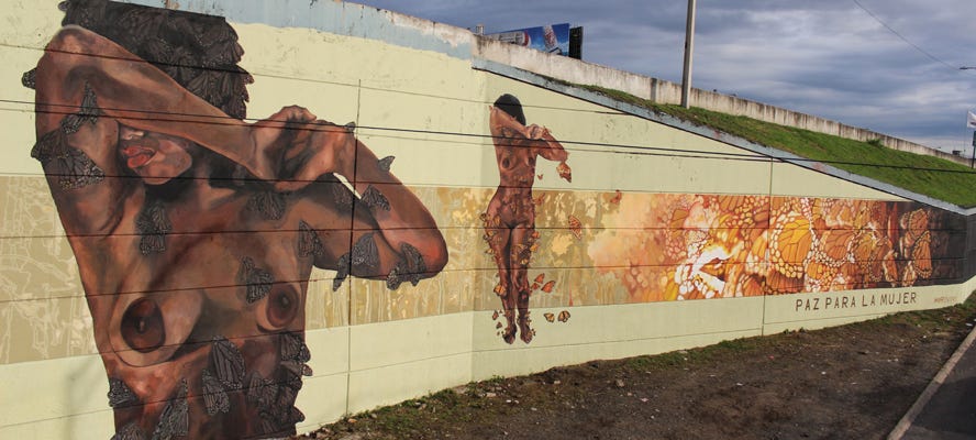 Puerto Rico veggmaleri