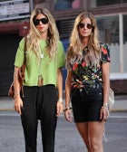 Street Seen: Interior Designer Twin Sisters Double The Pleasure, Double The Style