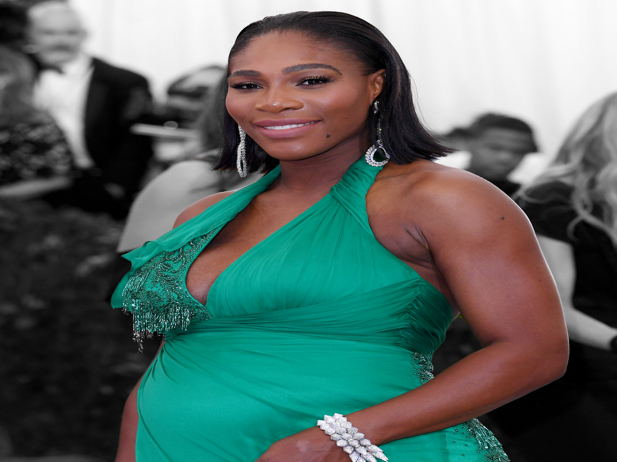 Serena Williams Playing Tennis In Her 3rd Trimester Is A Sight To Behold