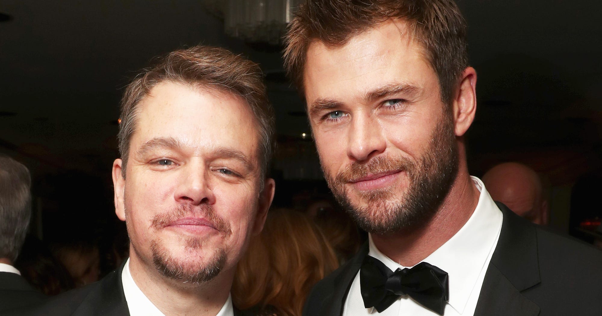 Chris Hemsworth &amp; Matt Damon Are Now BFFs - Refinery29
