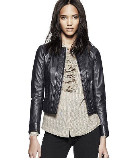 Motorcycle Jackets Tough Stylish Light Coats Fall 201 Is There Anything That Screams Fall More Than A Dy Ery Soft Moto Jacket Sure You Could Make An Argument For Pumpkin Patches Or Fresh Baked Apple