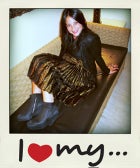 I Love My... Rick Owens Leather Wedge Ankle Boots