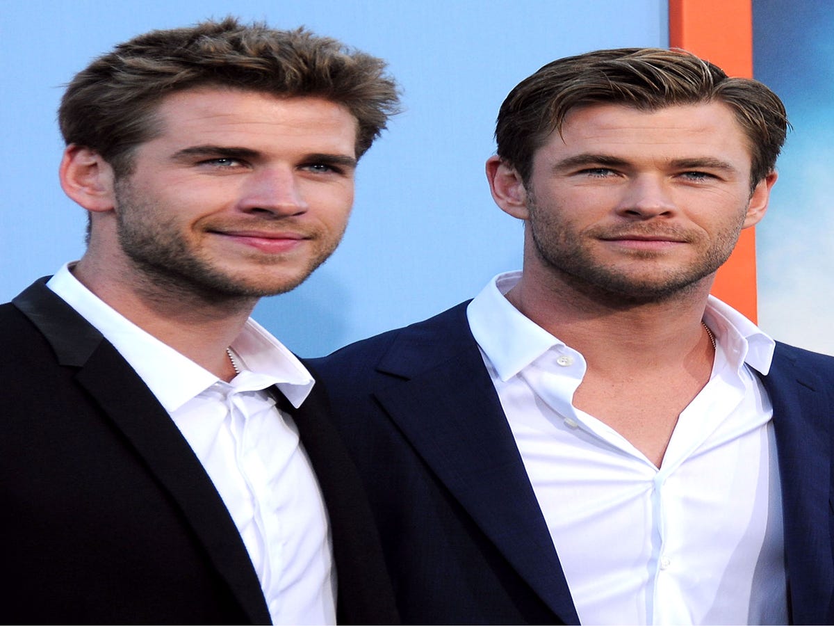 Liam Hemsworth Posted An Adorable Picture Of Big Brother Chris For His Birthday