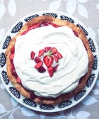 The Coolest Summer Dessert: No-Bake Strawberry Lemon Cream Pie