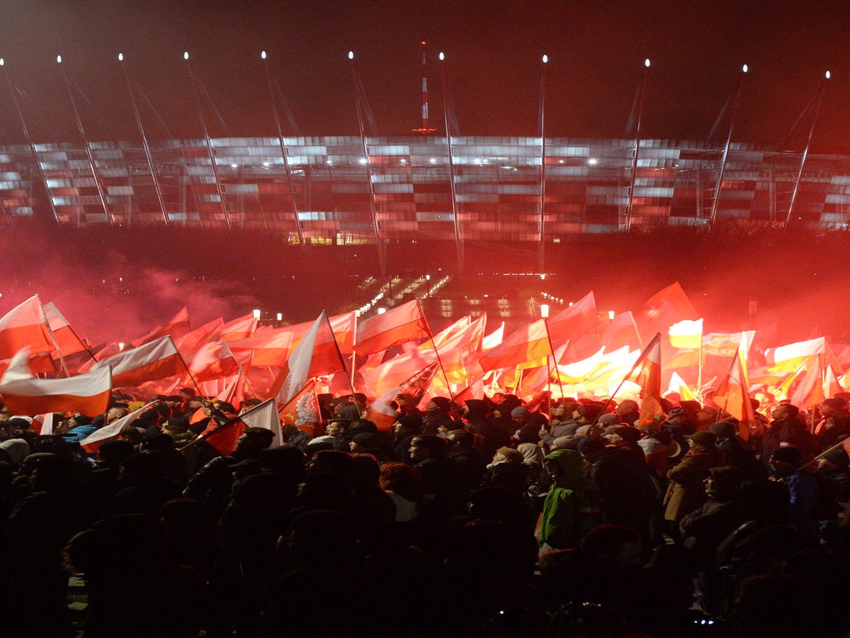 White Nationalist March Overwhelms Polish Independence Day
