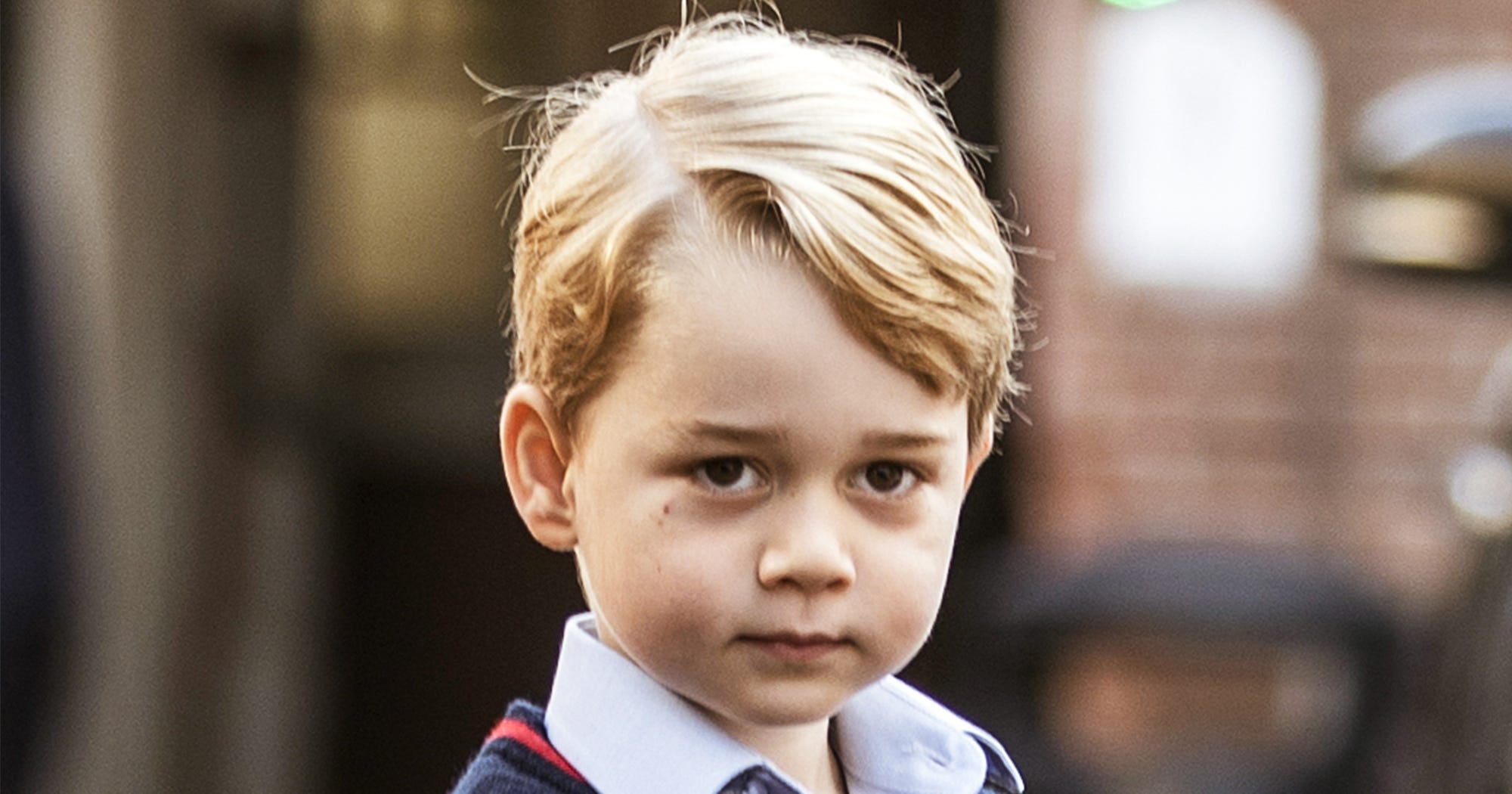 Of Course Prince George Eats Lunch Like A King