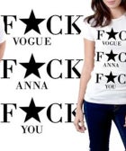 A Designer Wages War On Anna Wintour With A F*ck You T-Shirt 