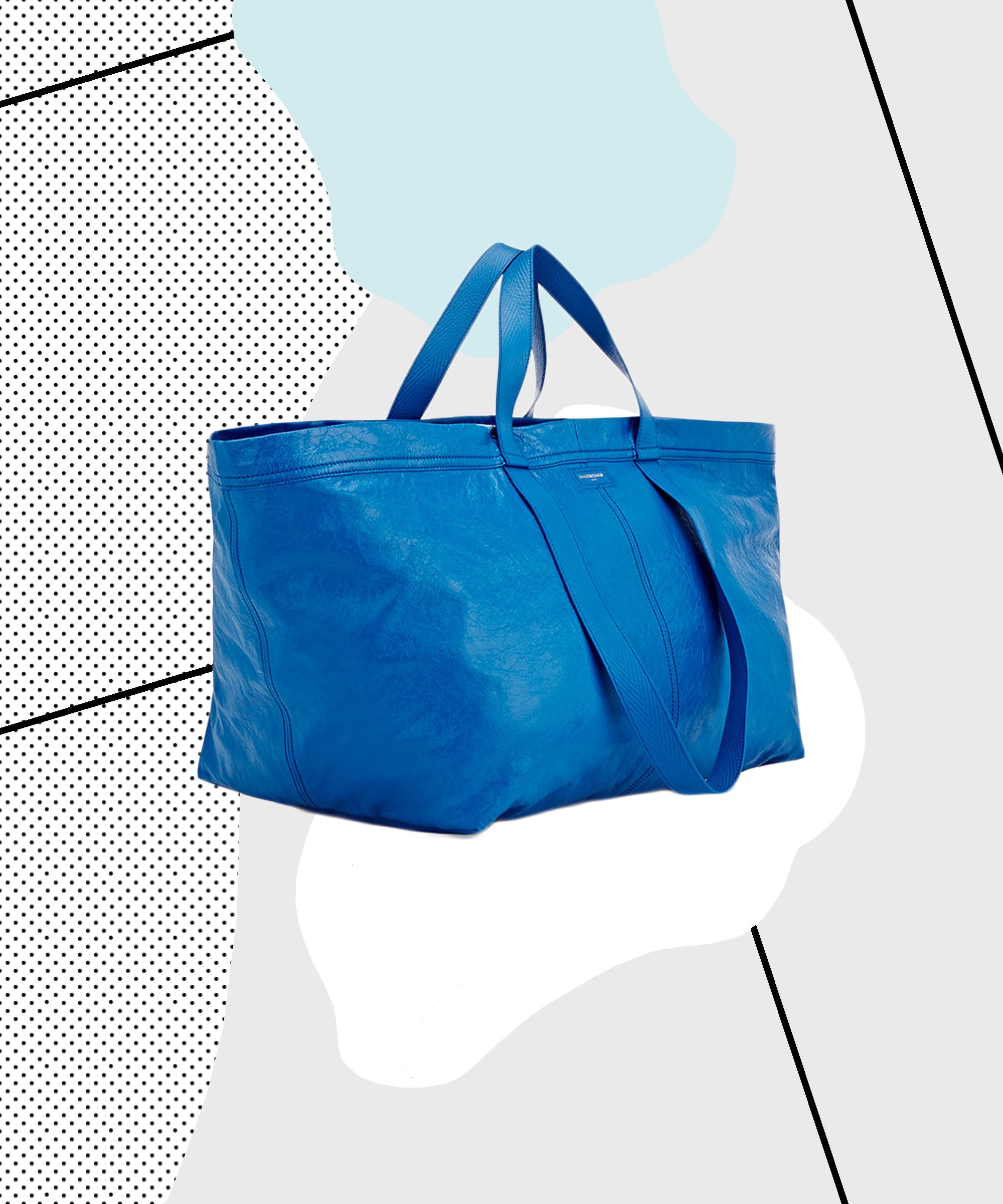 Balenciaga's $2145 bag bears striking resemblance to Ikea's 99-cent tote