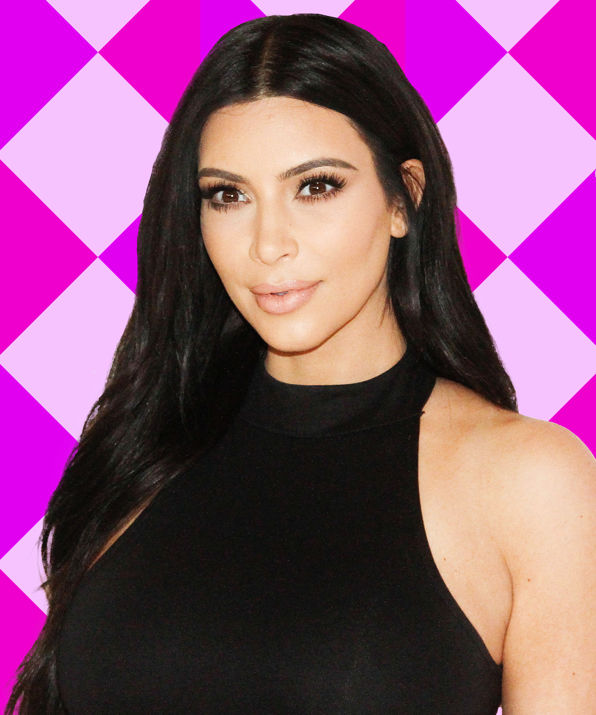 Kim Kardashian Ombre Hair