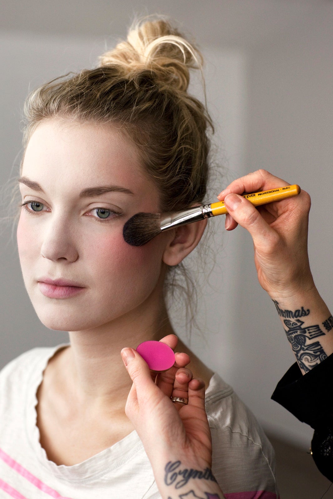 Hunger Games Costume Effie Trinket Makeup Look