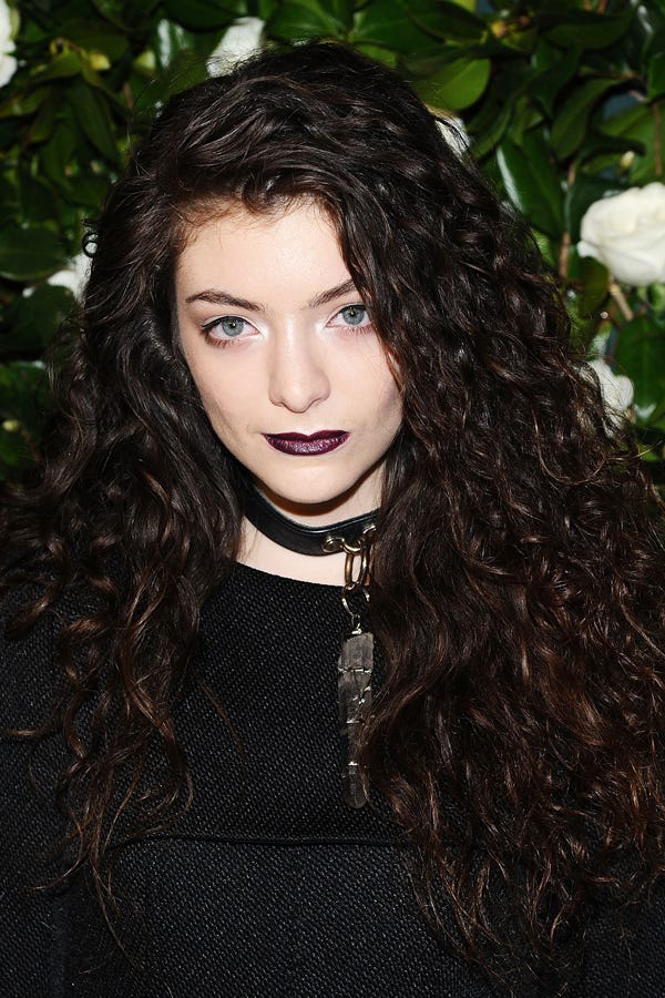 Lorde Birthday Letter Album Goth Makeup Looks
