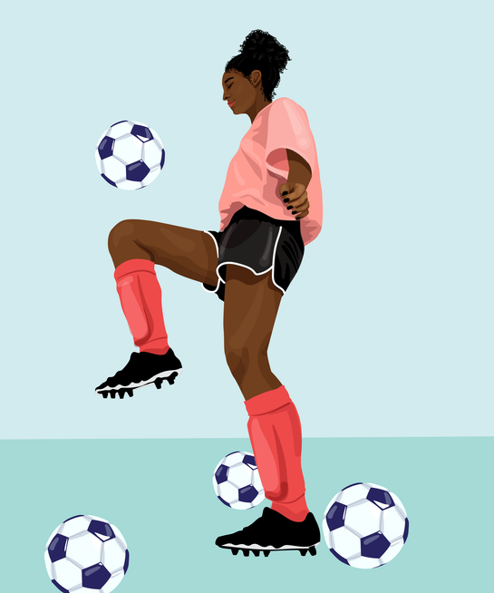 Young Female Athletes Motivational Lesson Stories