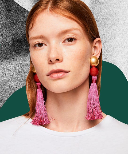 Tassel Earrings Statement Jewelry BaubleBar, Zara