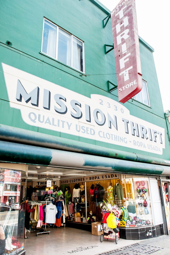 Best Thrift Stores San Francisco