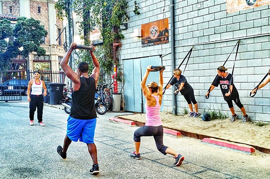Outdoor Workouts Los Angeles, Best Fitness Classes