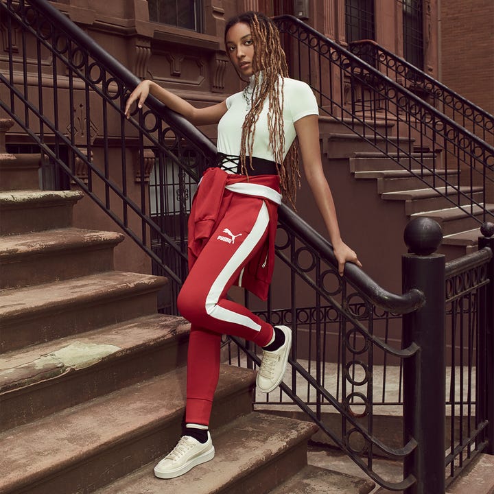 NYC Street Style Sportswear Outfits Puma Sneakers