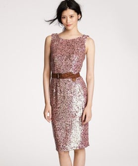 sequined party dress