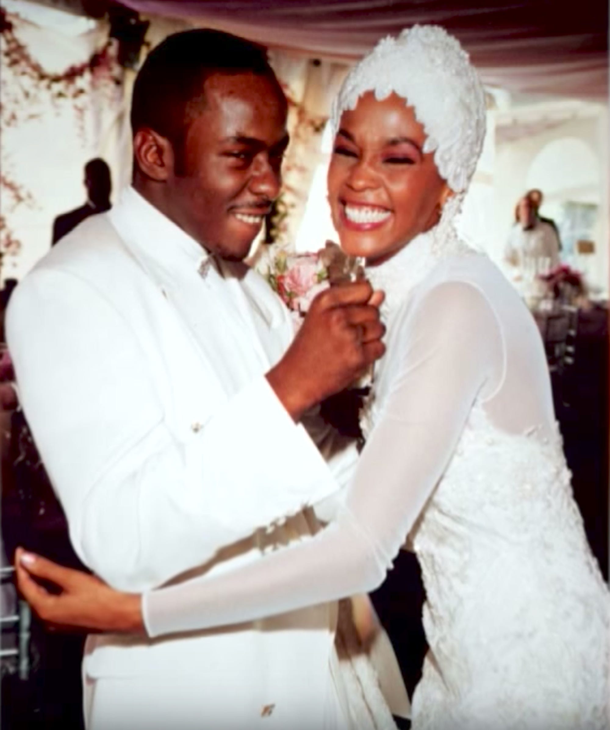 Whitney Houston Bobby Brown Wedding