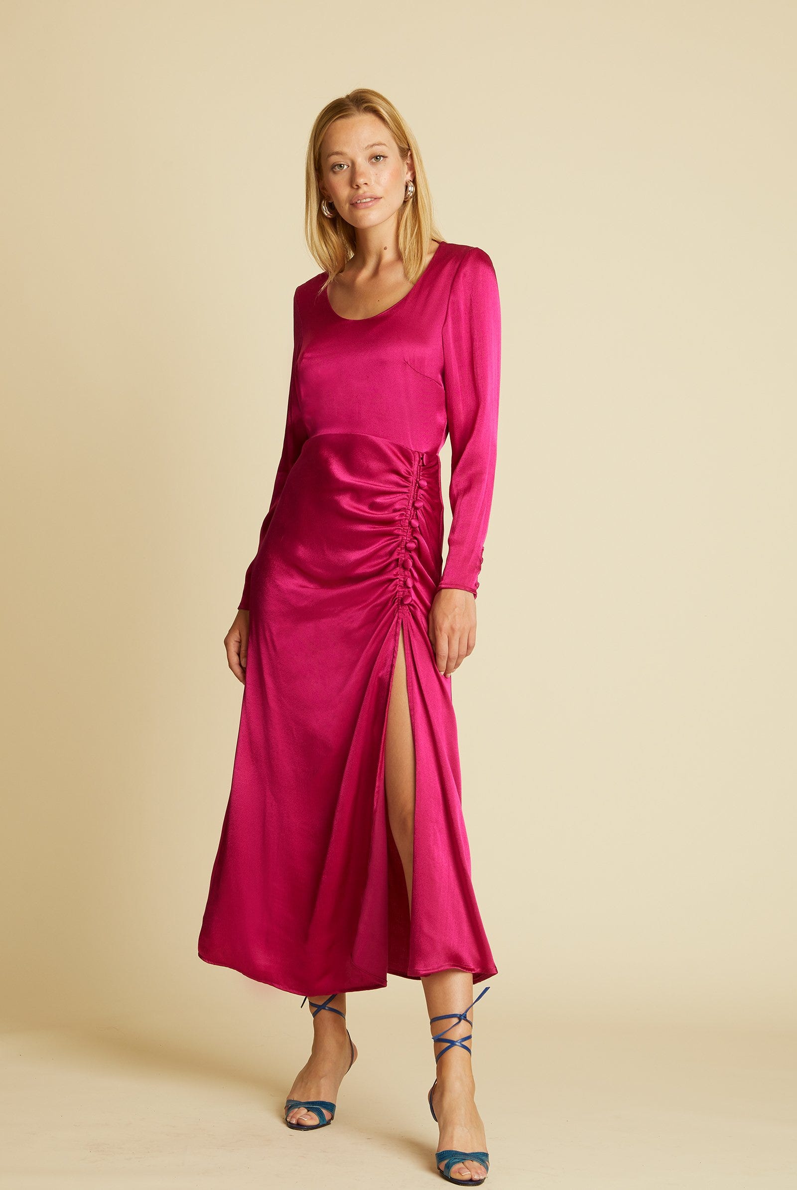 Magenta Dress
