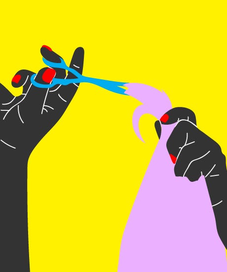 how to cut your own hair