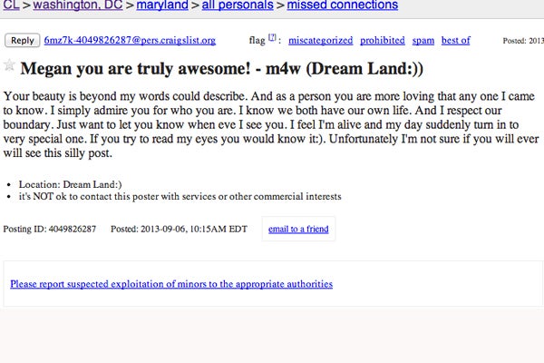 Craigslist Washington Dc Personals >> Washington Dc Craigslist Ads Funny Missed Connections Craigslist Washington Dc Personals >> Washington Dc Craigslist Ads Funny Missed Connections