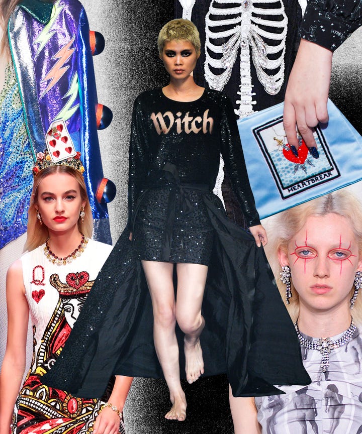 11 haute halloween outfit ideas straight from the catwalks