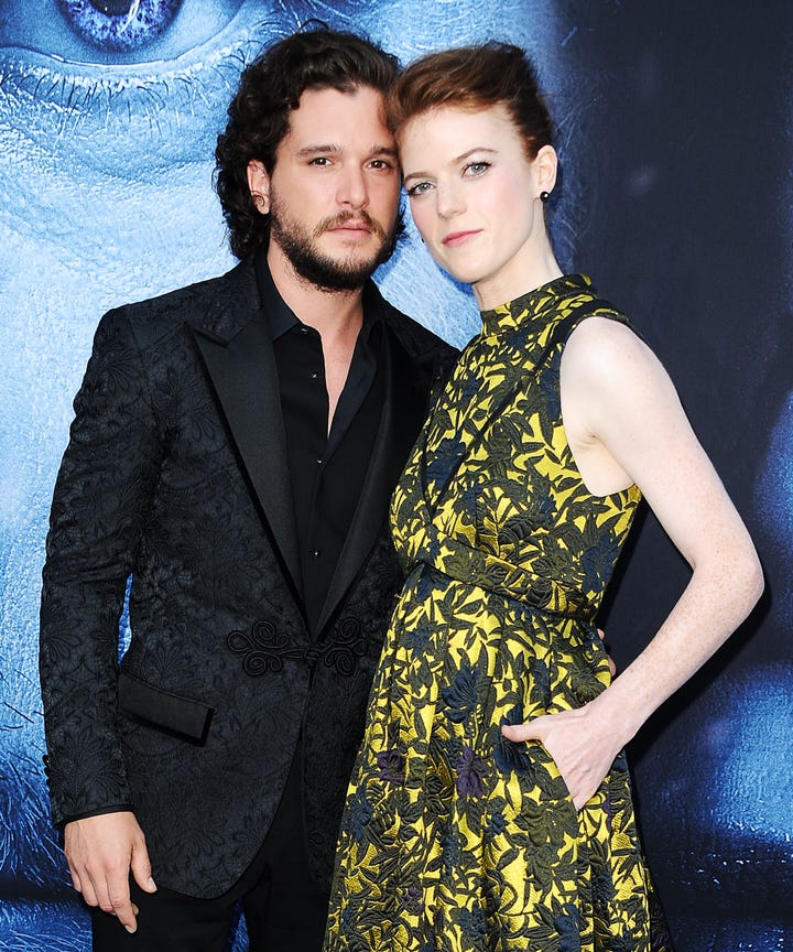 Kit Harington And Rose Leslie Got Royal Wedding