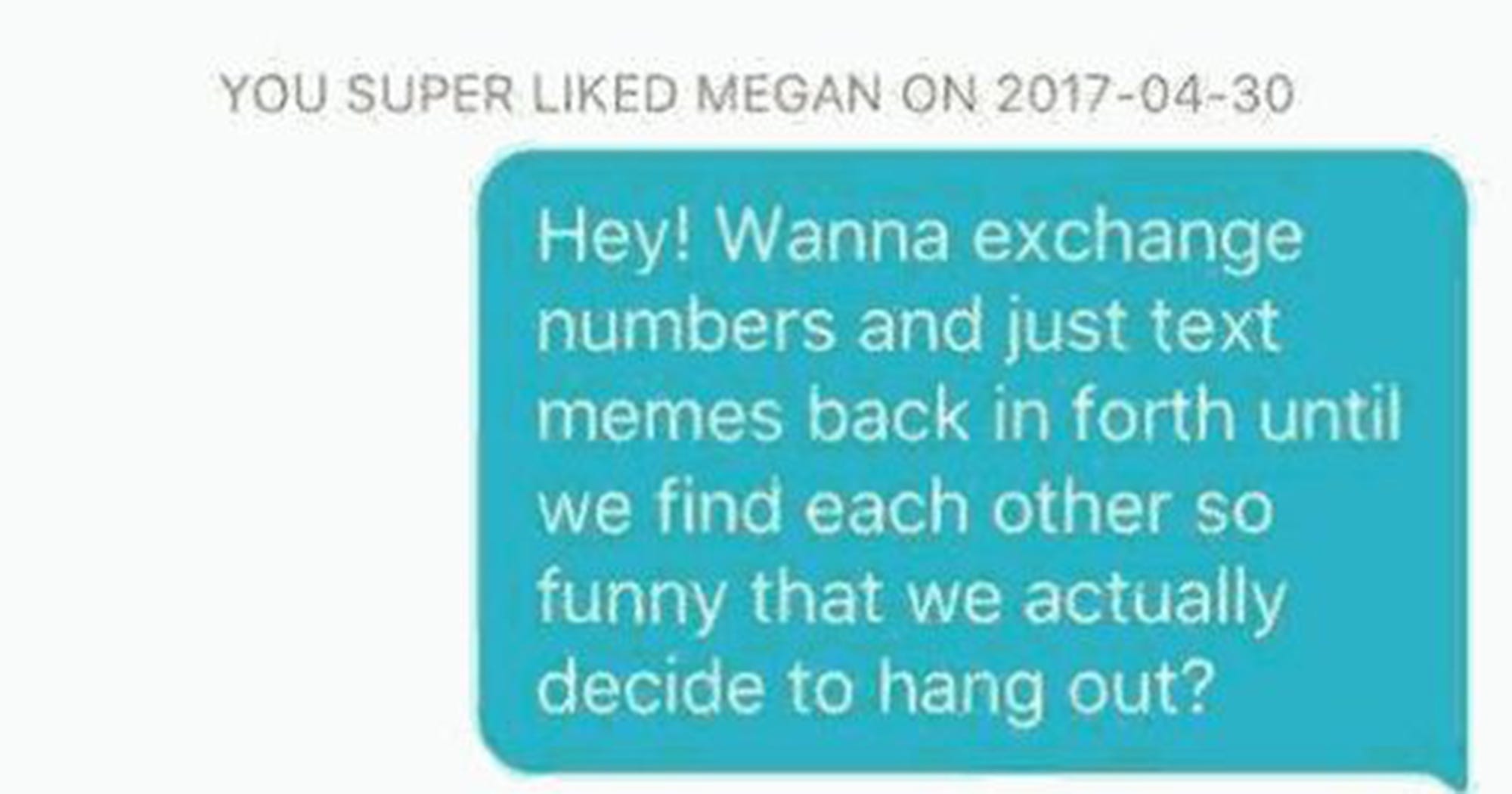 Tinder First Message Meme Conversation Starter Flirting