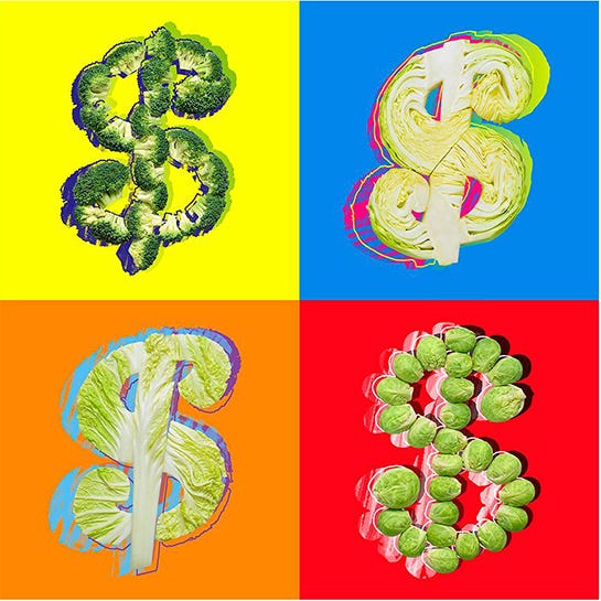 Famous Paintings As Food Art Famous Paintings As Food Art