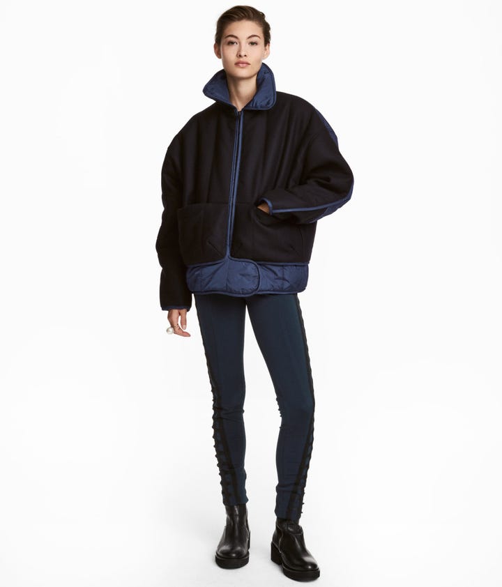 Hm Fall 2018 Line Best Clothing Styles High Quality H M Quilted Wool Blend Jacket 299 Available At