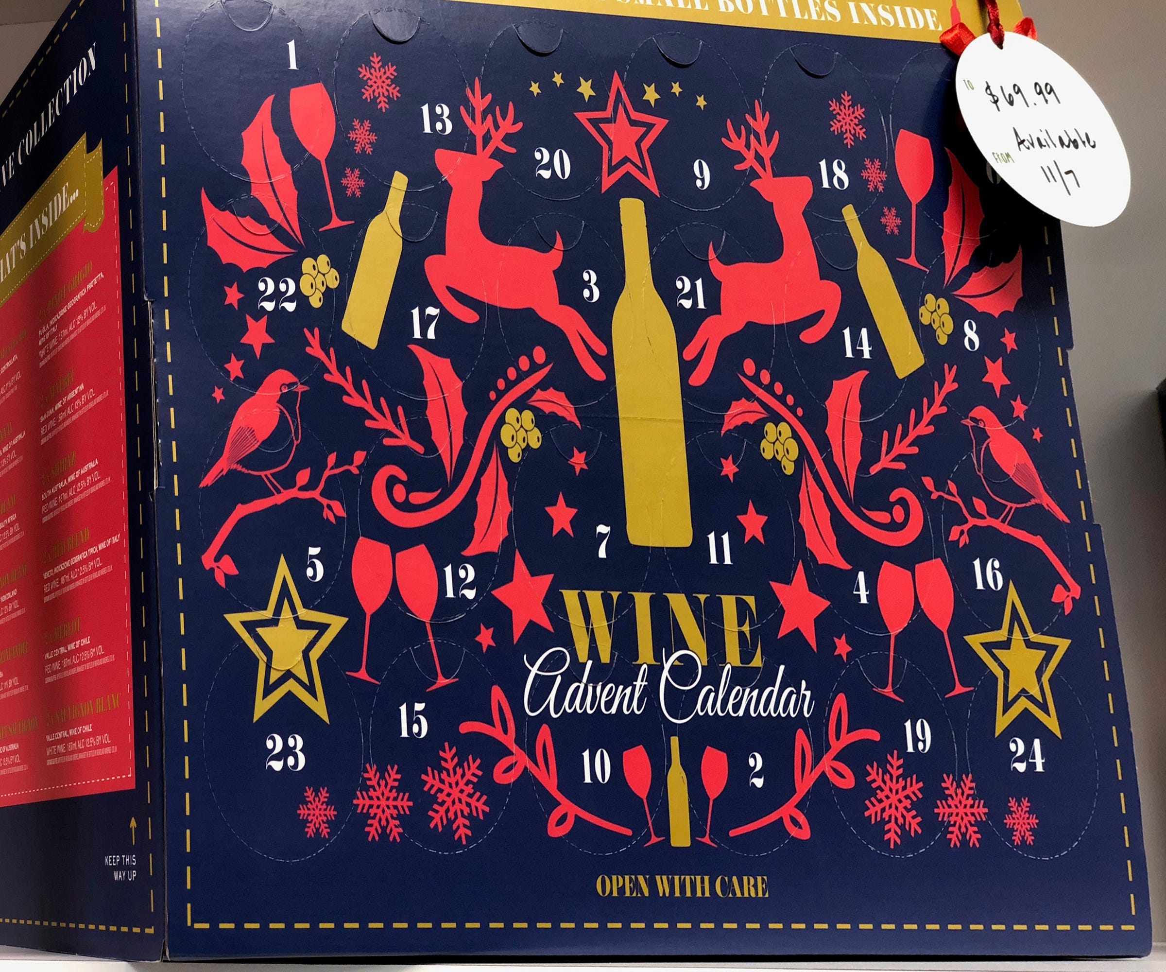 The Worlds First Wine Advent Calendar Is Here The Worlds First Wine Advent Calendar Is Here