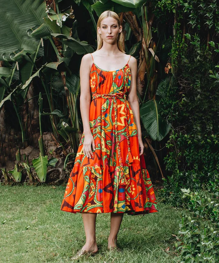 Flowy Dresses in the Wind