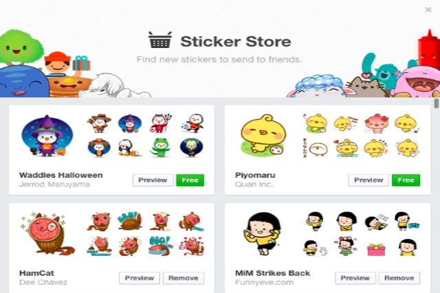 facebook stickers are here and they re fun