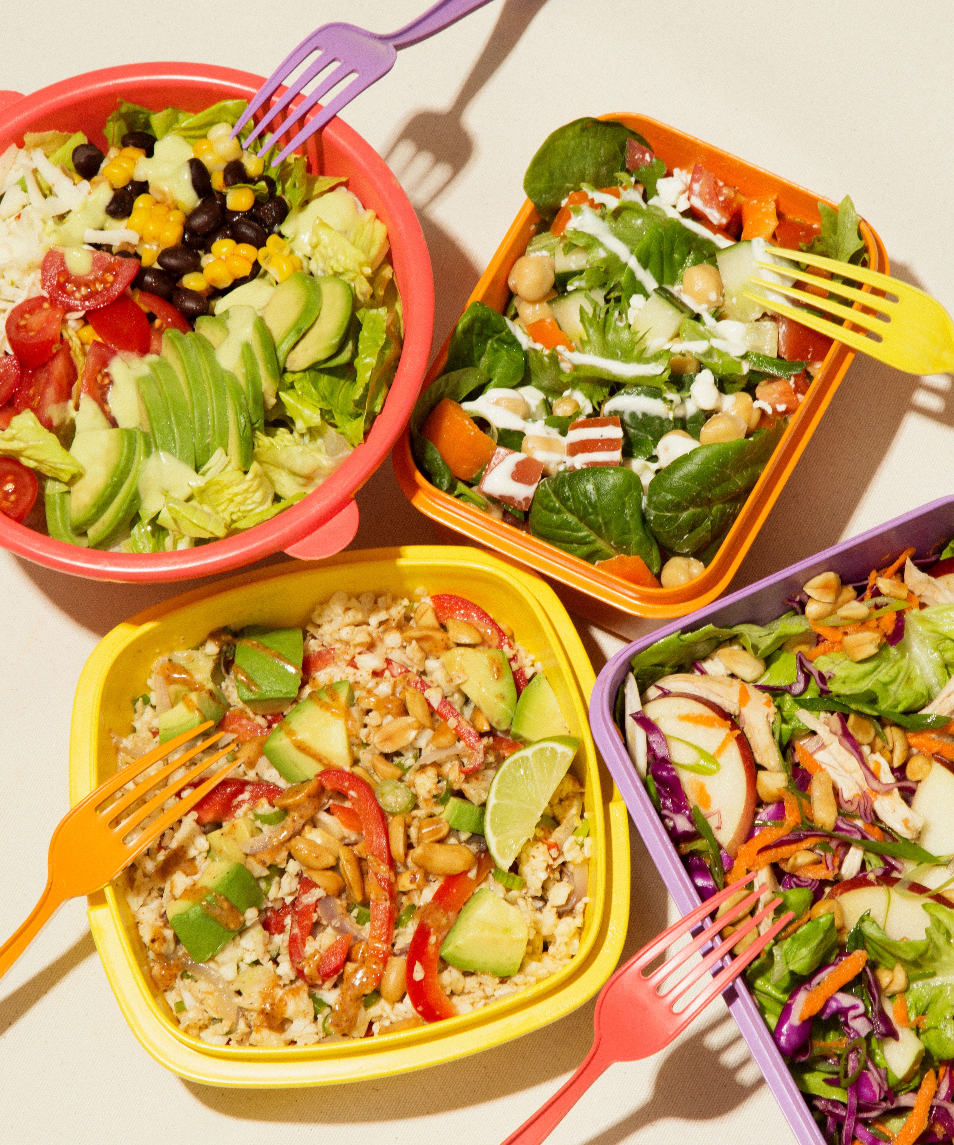 Cheap Salad Recipes Recreate Salad Bowls