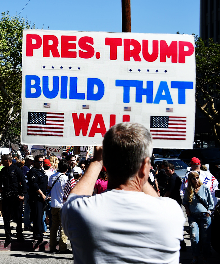 Build The Wall Hashtag Anti Immigrant Hate Group FAIR