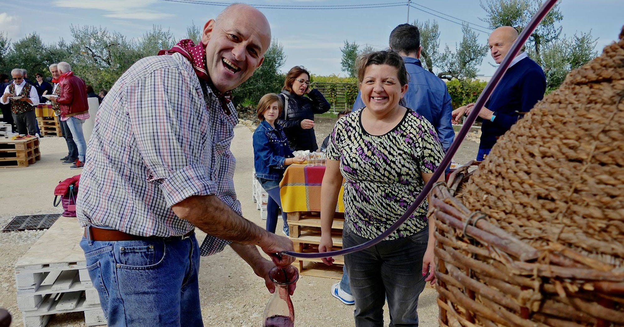 Italy Free Wine Fountain