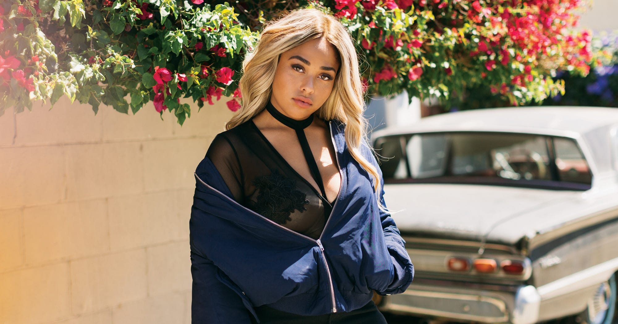 Jordyn Woods Boohoo New Clothing Collection Photos