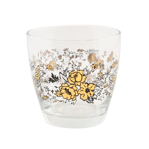 Fishs Eddy + Gilded Age Rocks Glass