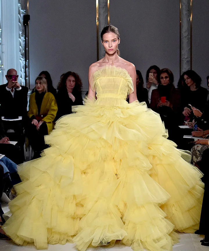cello dress paris fashion week HODAKOVA FW25