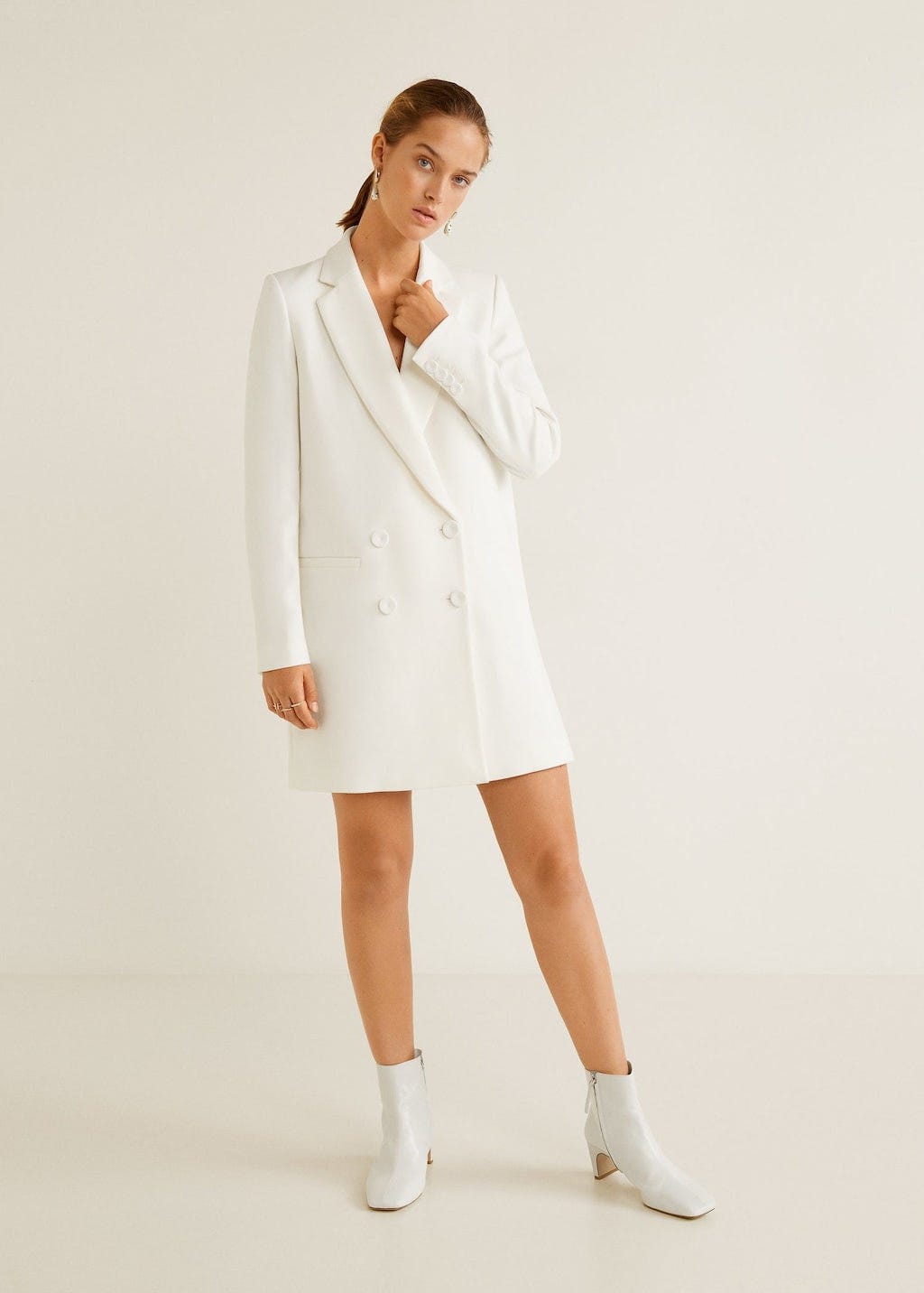 Mango + Double Breasted Coat