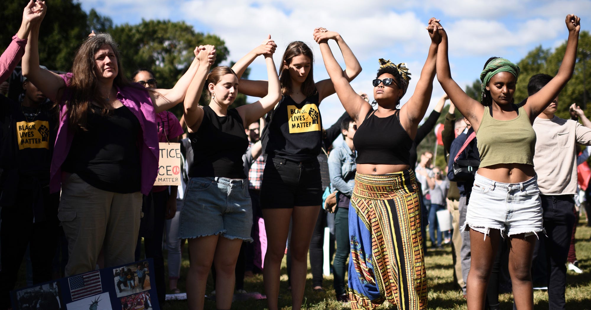 March For Racial Justice, March For Black Women Rally