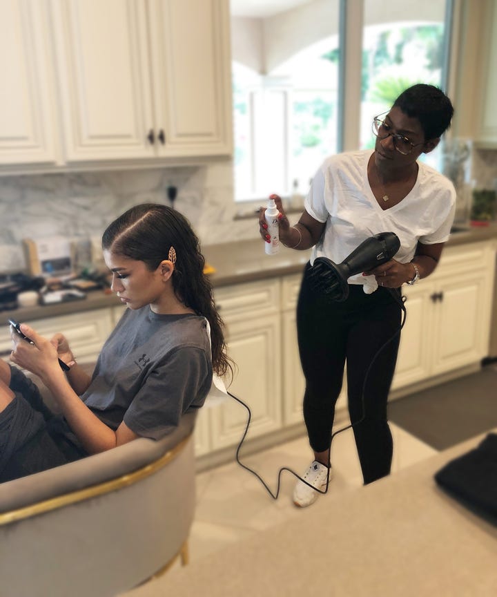 How To Get The Wet Hair Look With Zendaya’s Hairstylist