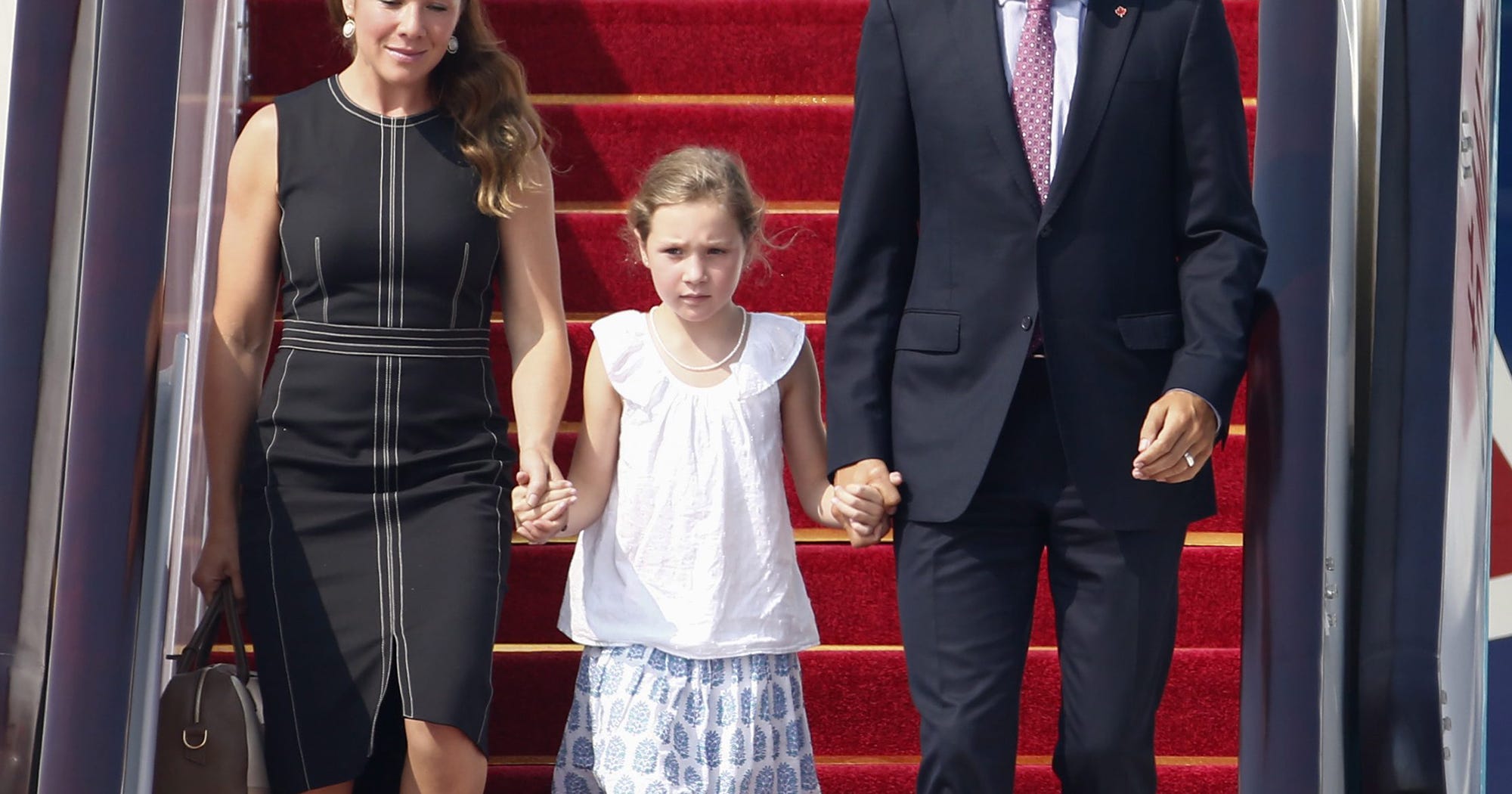 Justin Trudeau's Daughter Dresses Up As Her Dad