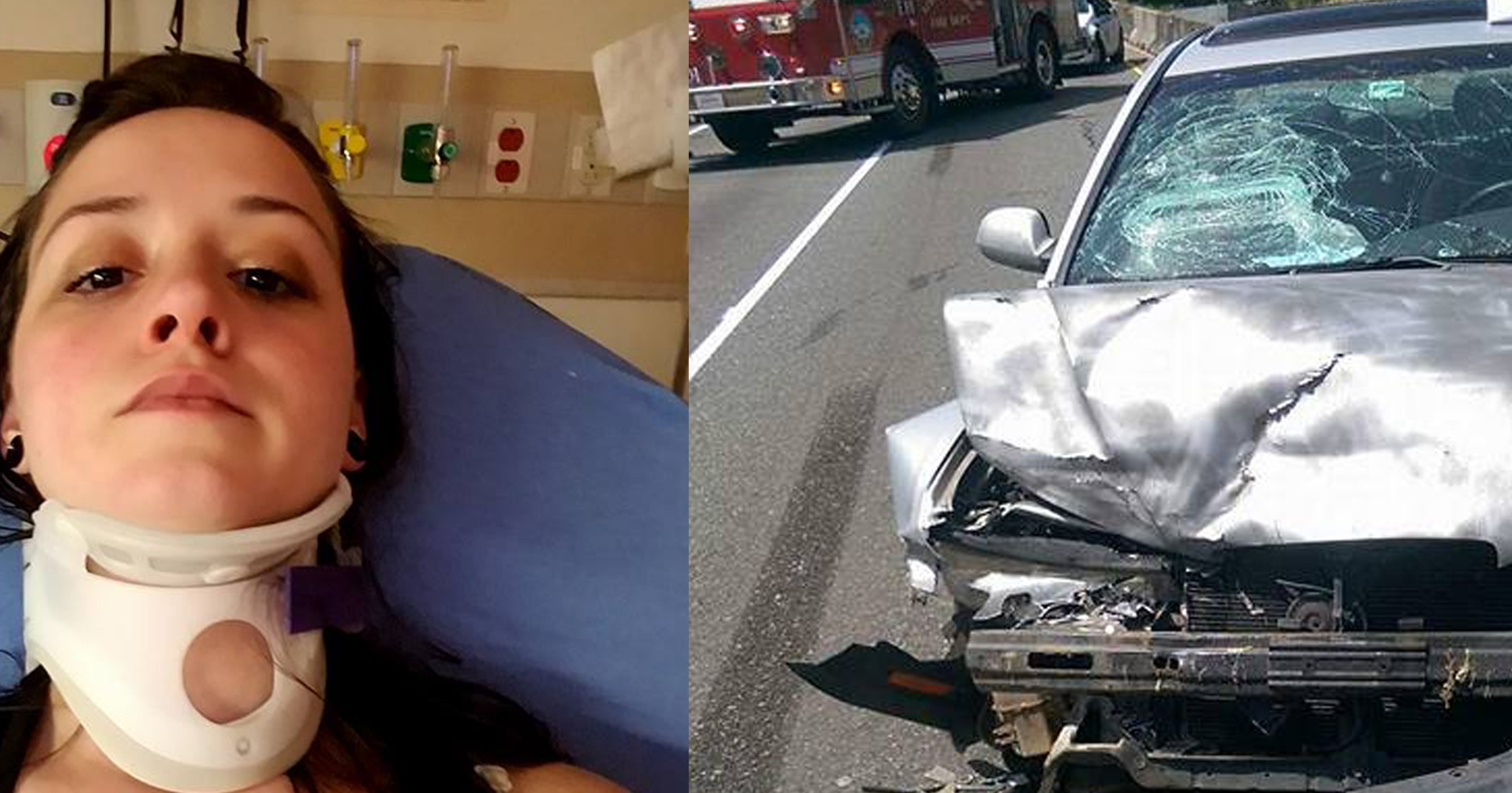 Stranger Saved Family Car Accident Mom Searches Looks