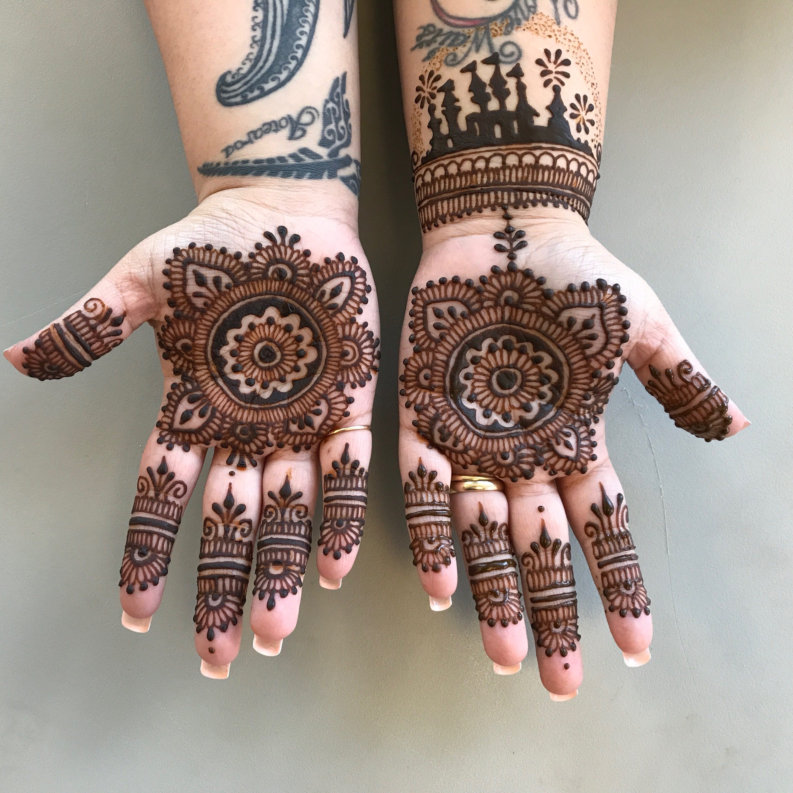 Priyanka Chopra Wedding Henna Tattoos Are So Meaningful