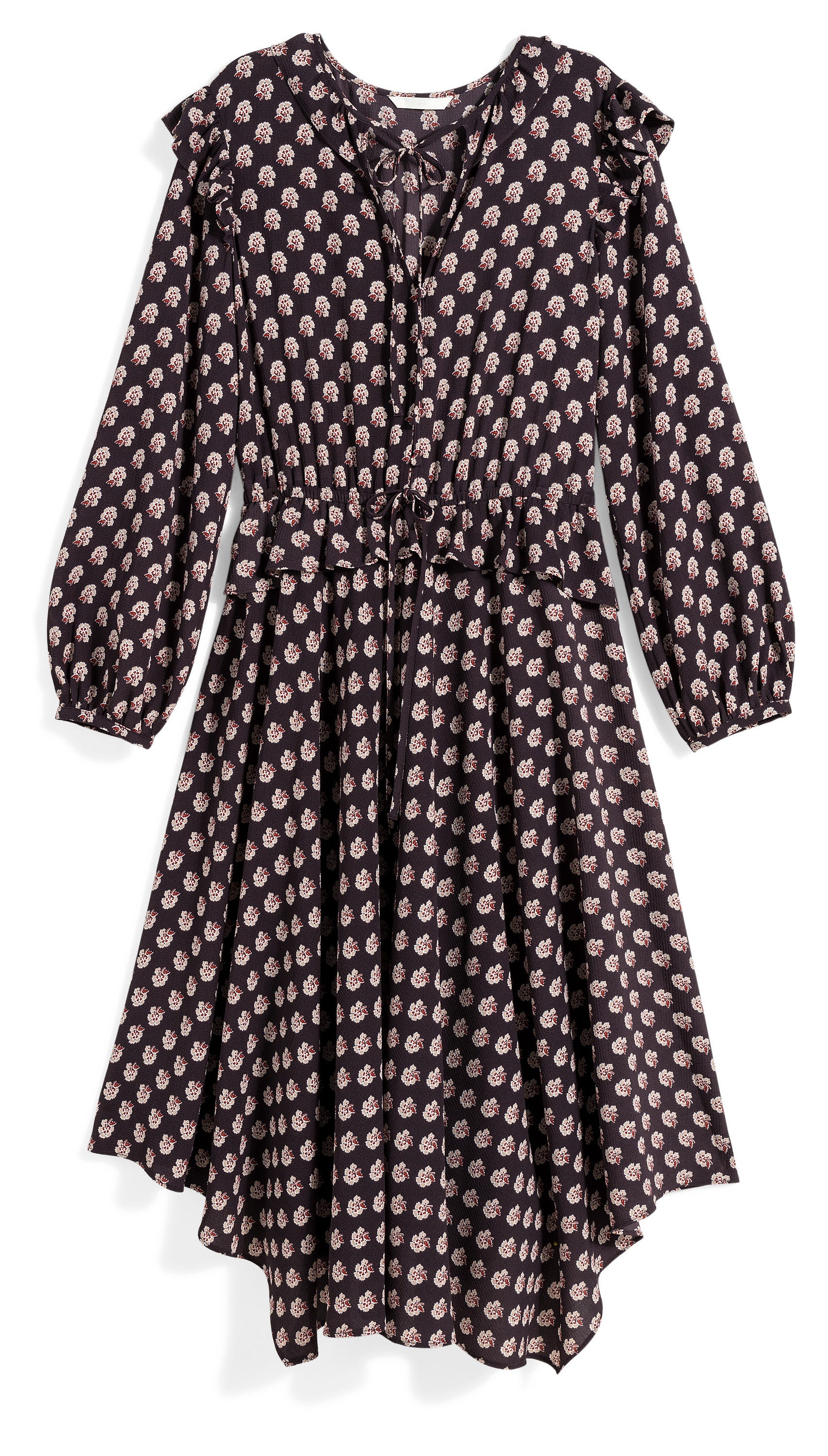 H&M + Patterned Dress