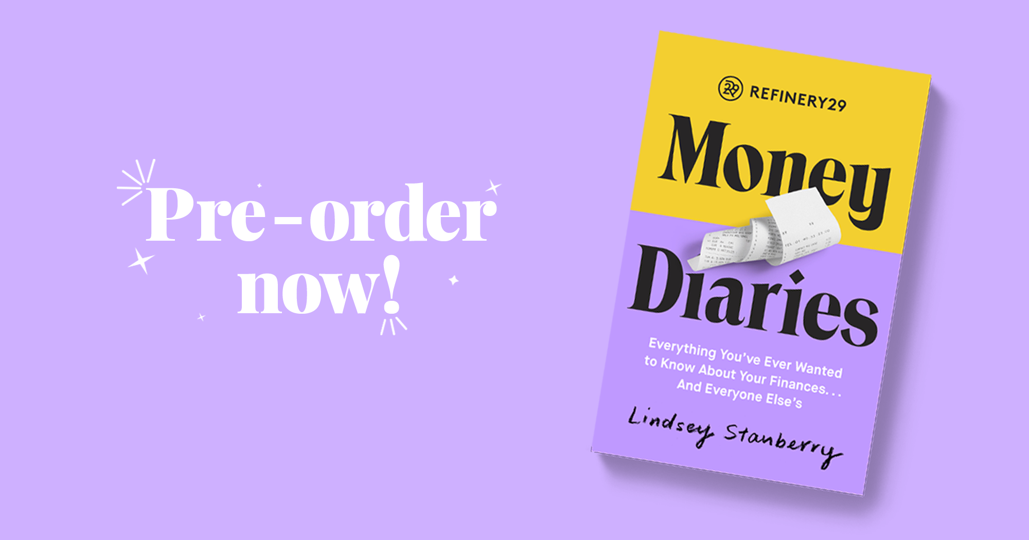 Money Diaries Book Cover Reveal