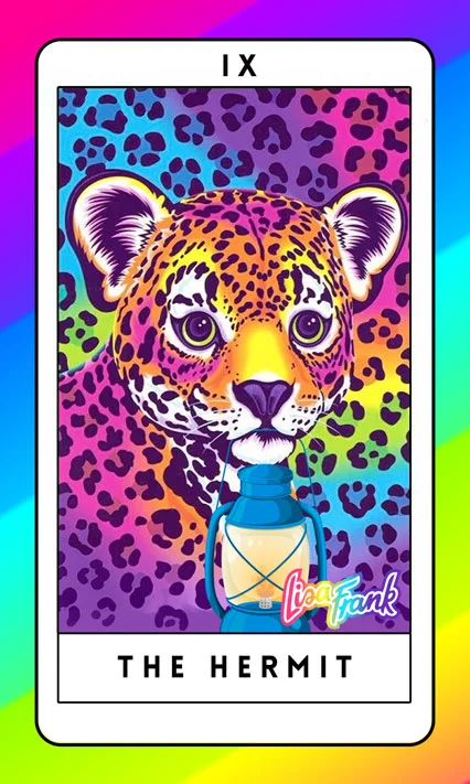 Lisa Frank Tarot Cards, Artist Ariel Hart
