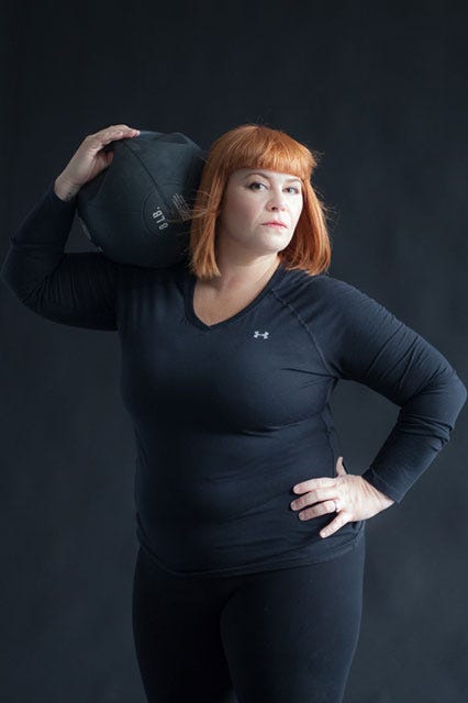 Plus Size Female Athlete Struggles, Louise Green