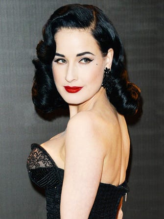 Dita Von Teese shares her beauty and makeup tips